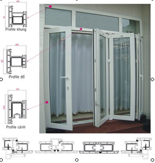 CỦA SỔ MỞ 4 CÁNH